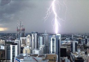 صاعقه گیر ساختمان