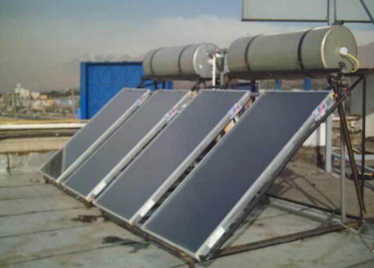 اساس کار آبگرمکن خورشیدی