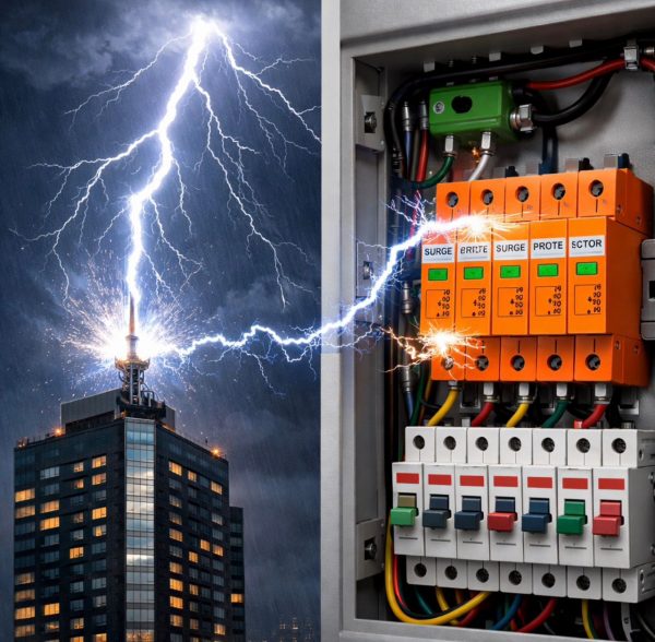 تجهیزات محافظت از صاعقه