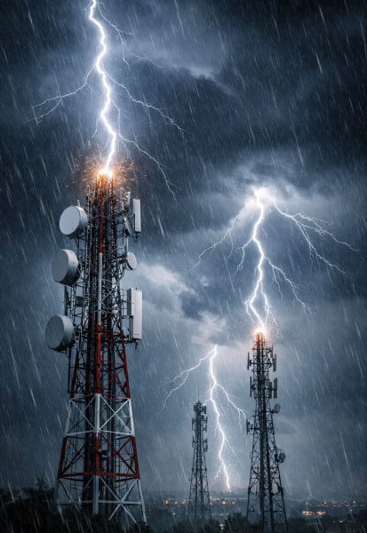 خرید صاعقه گیر دکل