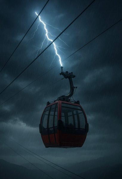 صاعقه گیر تله کابین