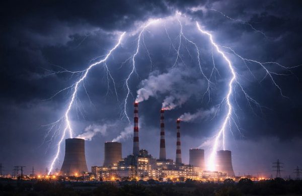 صاعقه گیر نیروگاه