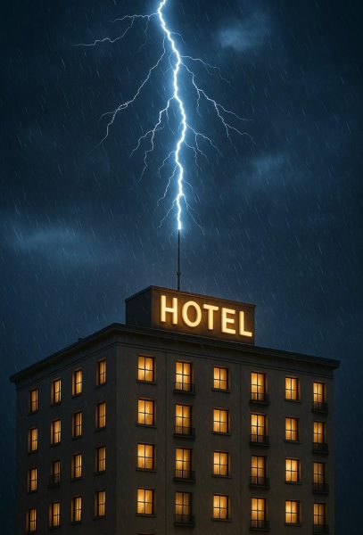 صاعقه گیر هتل