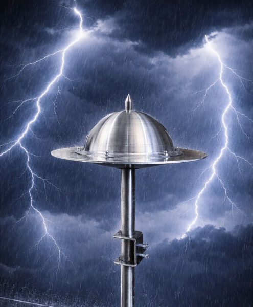 صاعقه‌گیر اکتیو بدون باتری