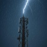 صاعقه گیر دکل مخابراتی