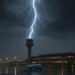 صاعقه گیر فرودگاه