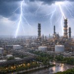 صاعقه گیر پتروشیمی